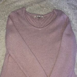 Pink Lauren Conrad sweater. Size Large